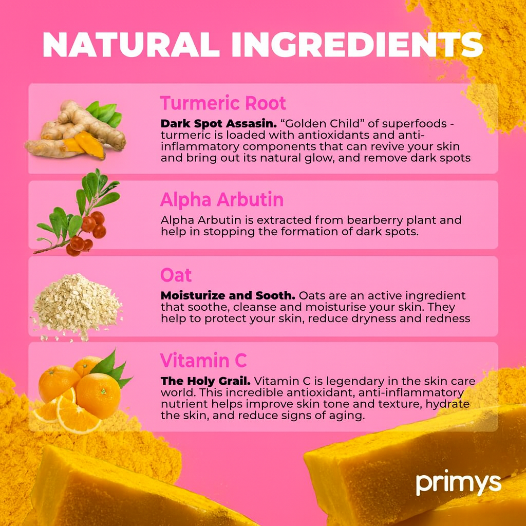 Radiant Glow Turmeric & Kojic Soap™
