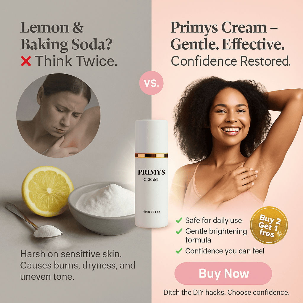 No more hiding — Primys Underarm Cream gives you smooth, even, confident skin.