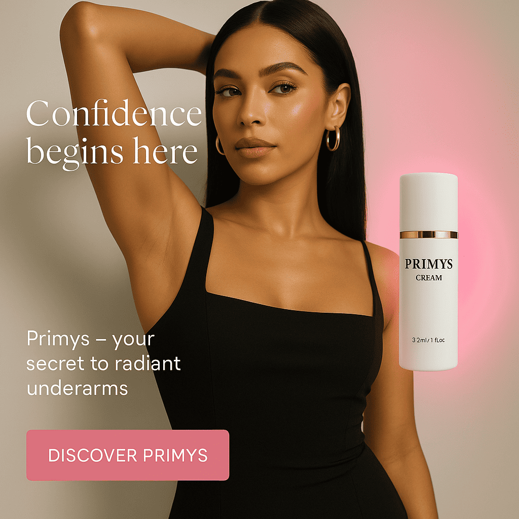 No more hiding — Primys Underarm Cream gives you smooth, even, confident skin.