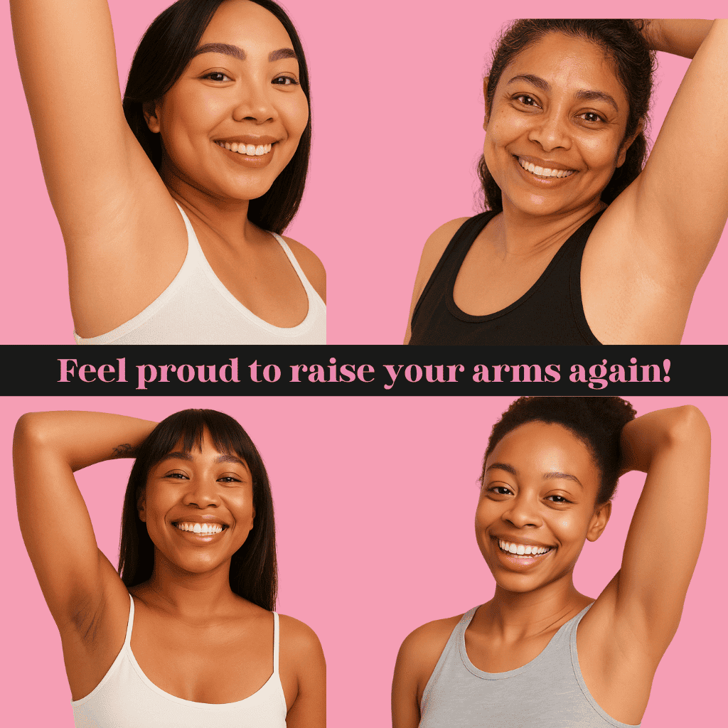 No more hiding — Primys Underarm Cream gives you smooth, even, confident skin.